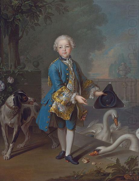 Louis Tocque Portrait of Louis Philippe Joseph, Duc d'Orleans and Duc de Chartres china oil painting image